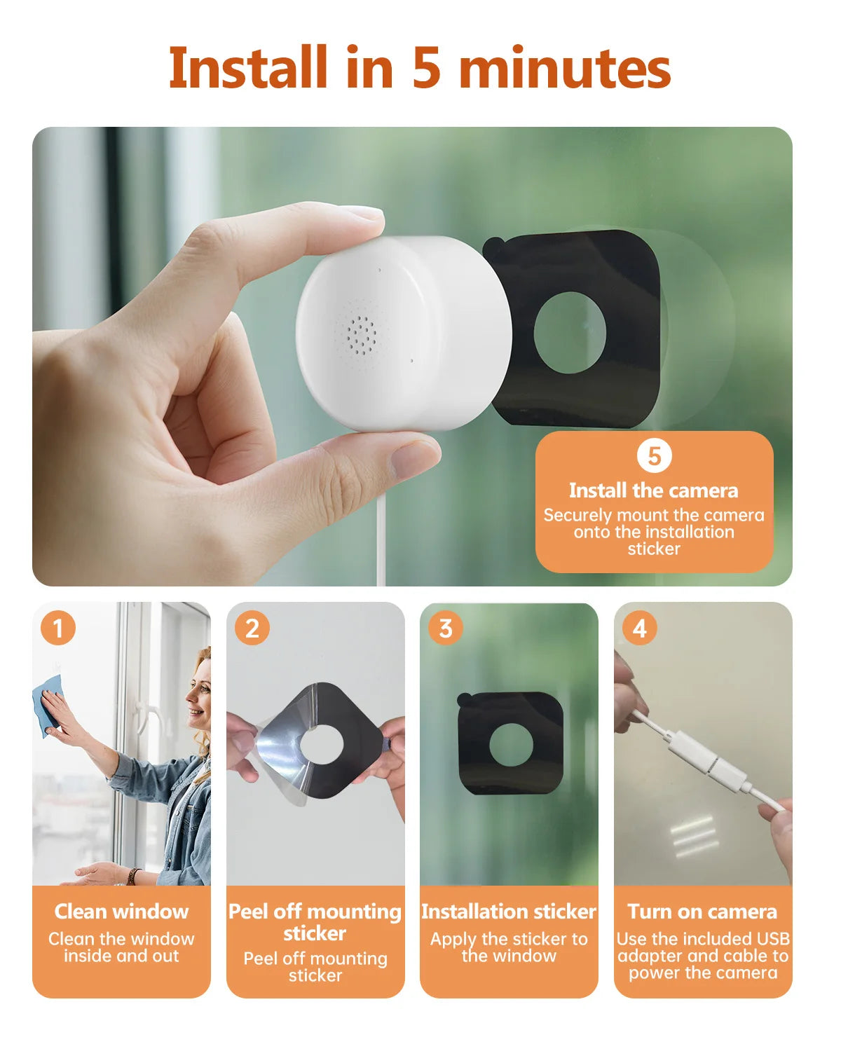 Smart Home Dome Wifi Cam