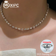 Moissanite Sparkle Necklace