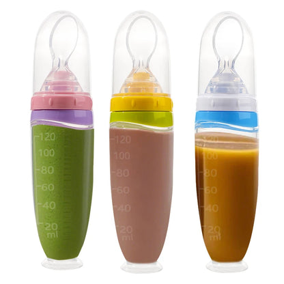 Silicone Baby Squeeze Feeder