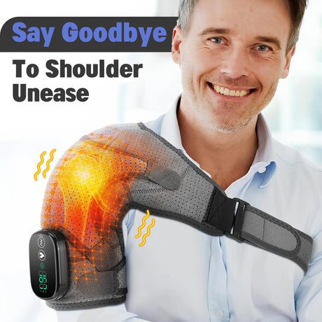 3-in-1 Heat + Massage Relief for Shoulders, Knees, and Elbows