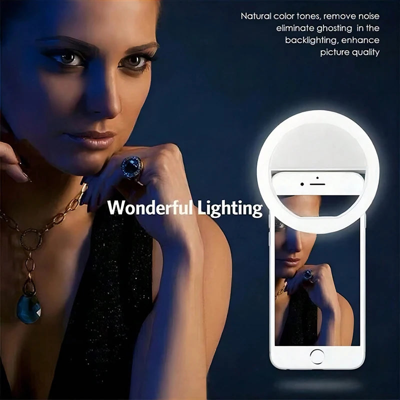 Glow-Up Selfie Ring Light