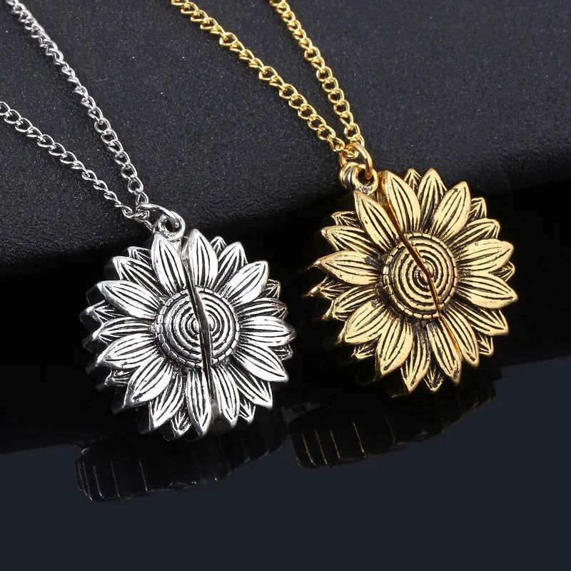 Radiant Sunflower Pendant