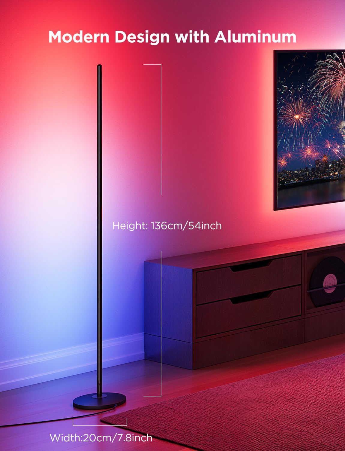 Party-Perfect LED Corner Lamp