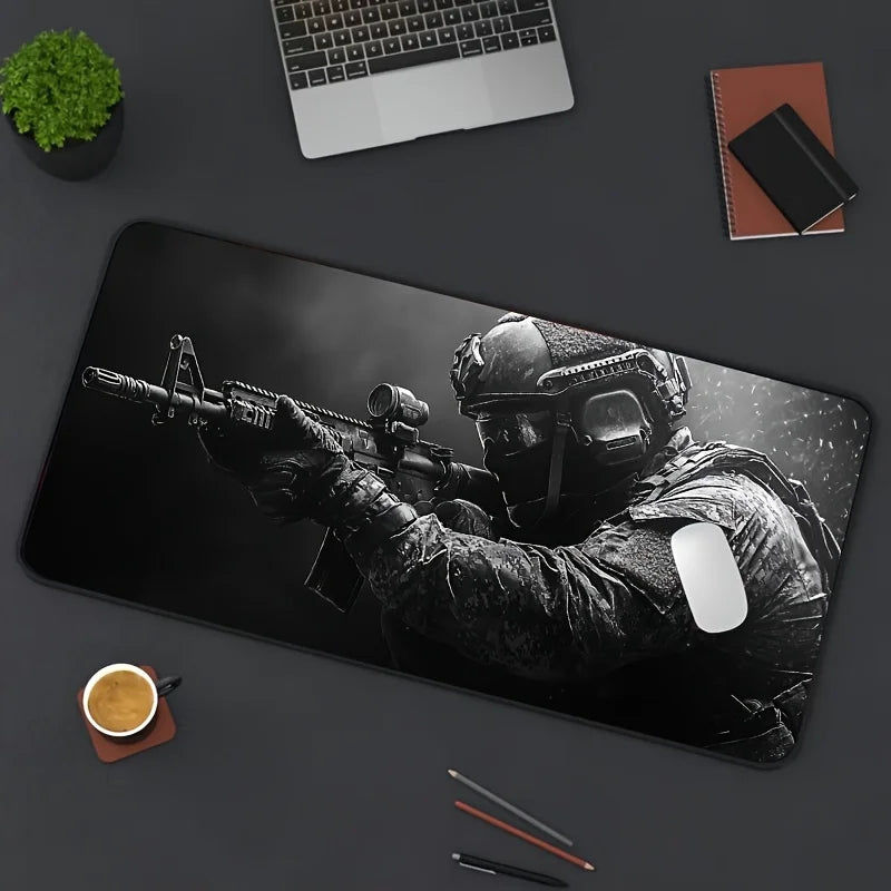Alfombrilla de escritorio artística para gamers