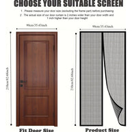 EasyFit Magnetic Mosquito Door Screen