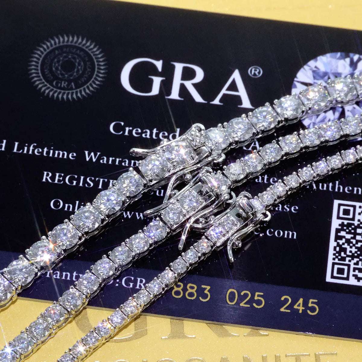 Moissanite Sparkle Everyday Power Chain