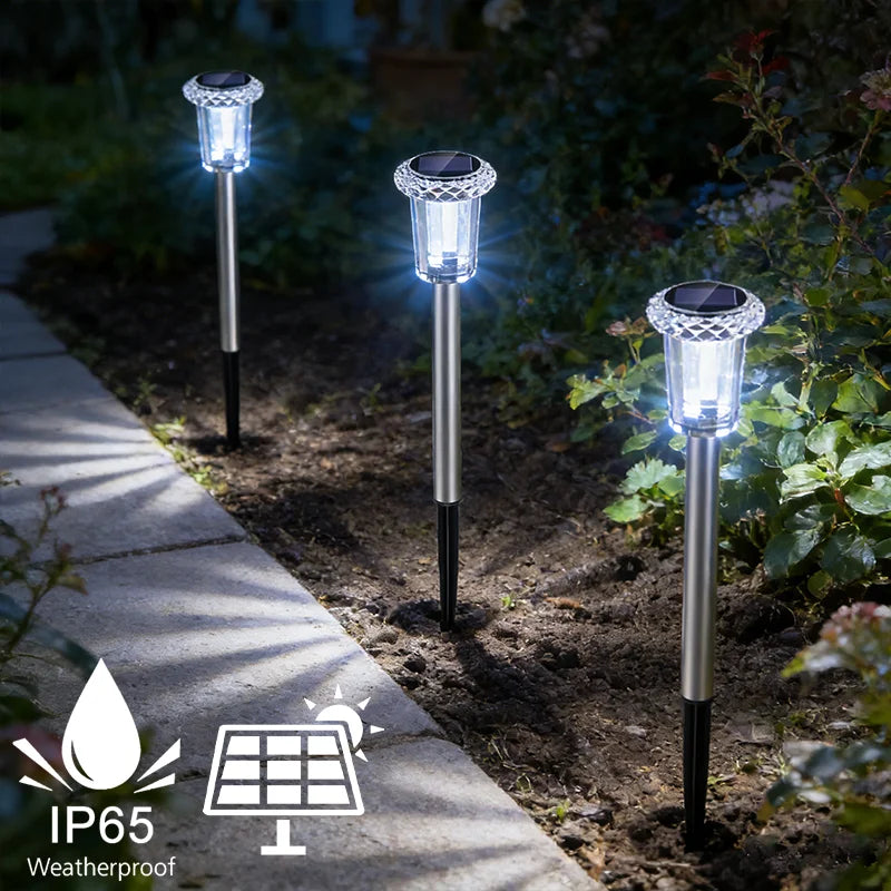 Stainless Steel Solar Garden Light