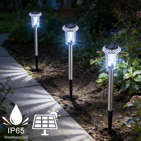 Stainless Steel Solar Garden Light