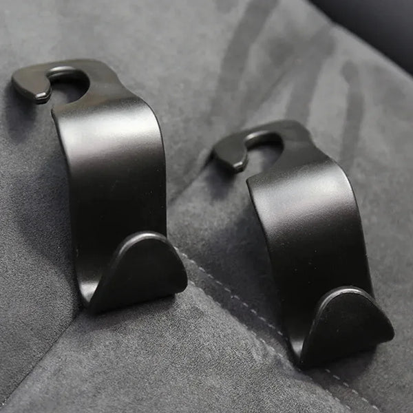 Hidden Headrest Car Hooks