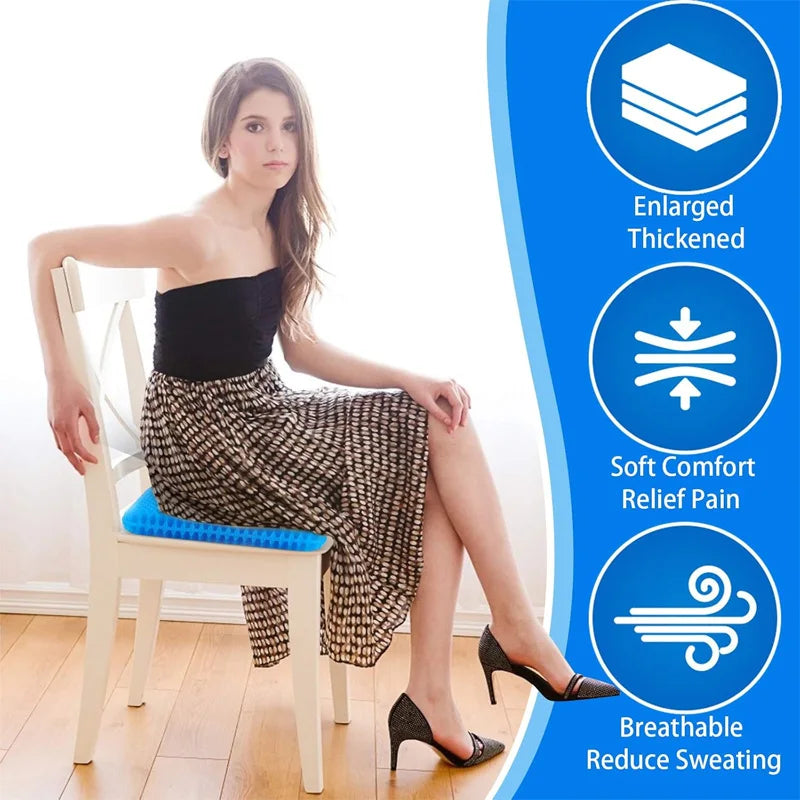 CoolComfort Pro Gel Seat Cushion