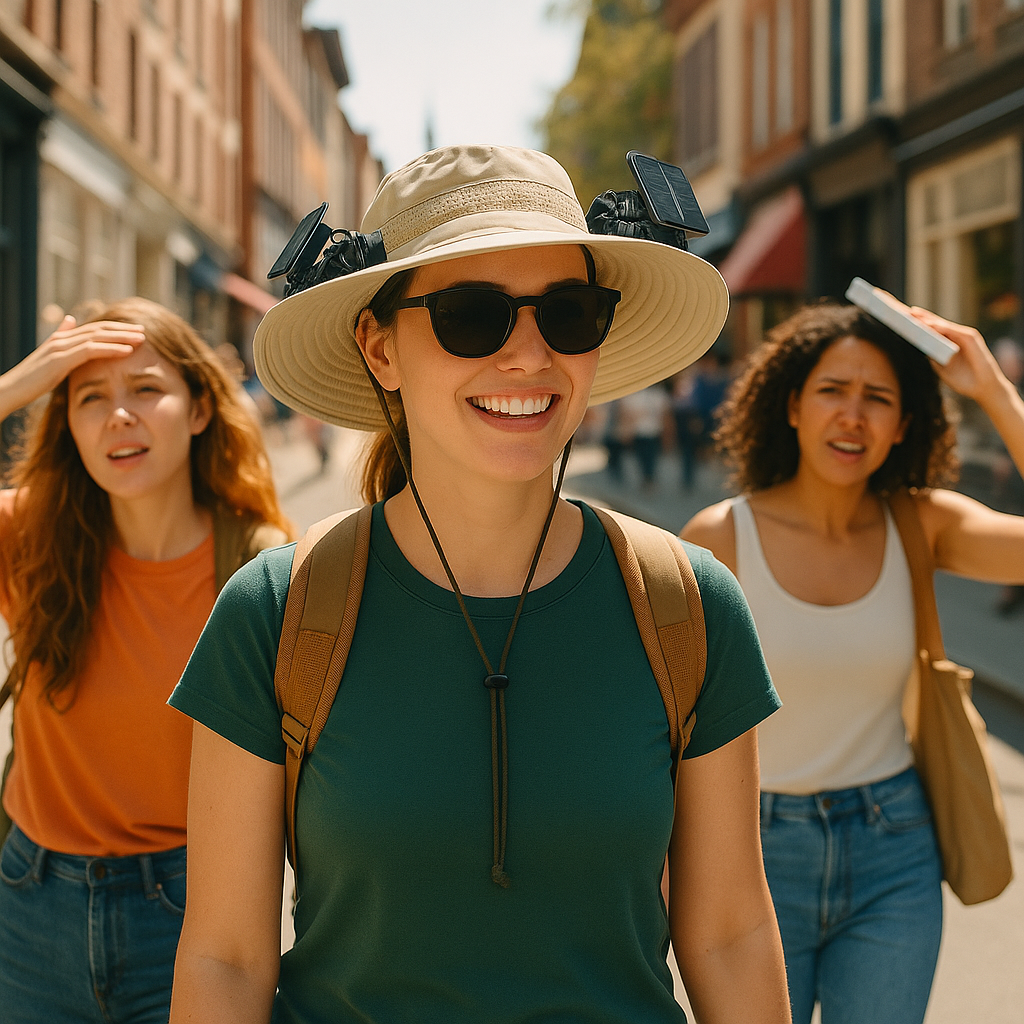 Solar Fan Breeze Hat