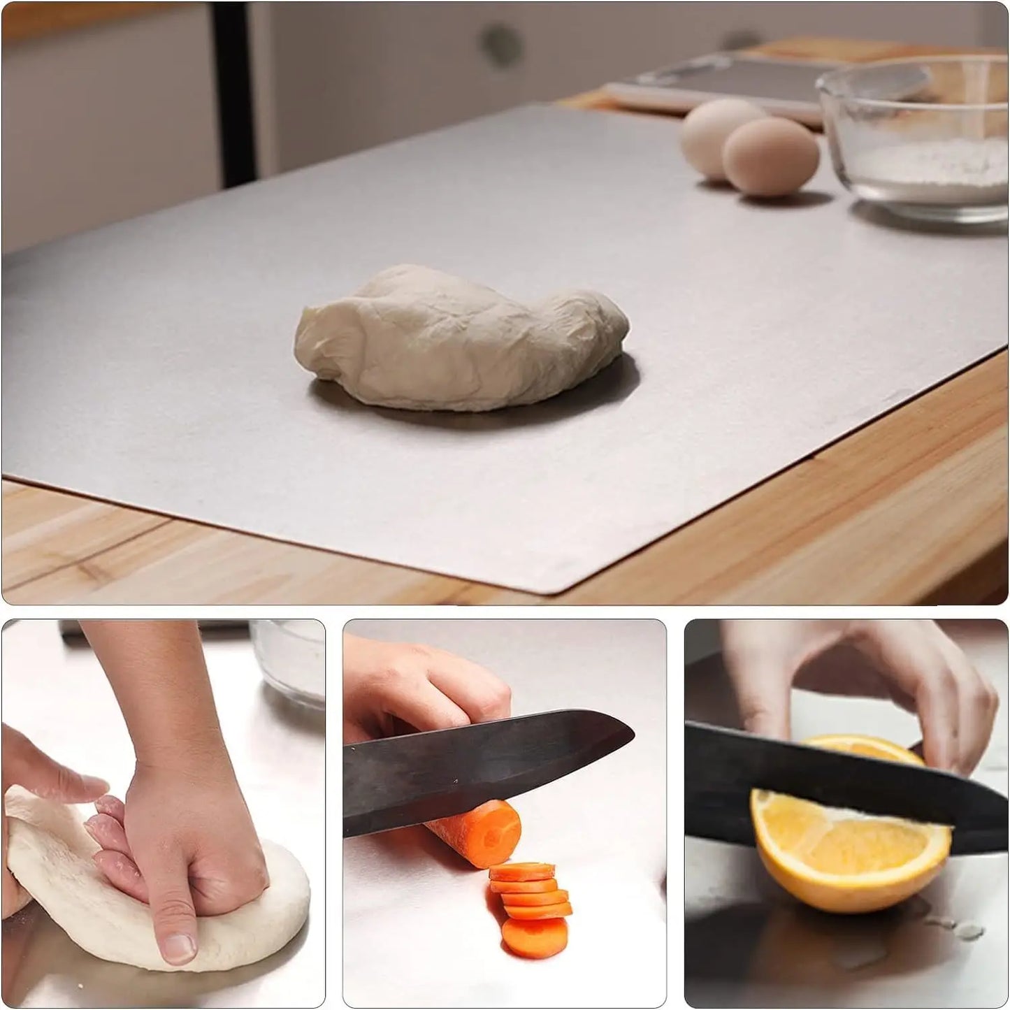 Stainless Steel Kitchen Prep Board