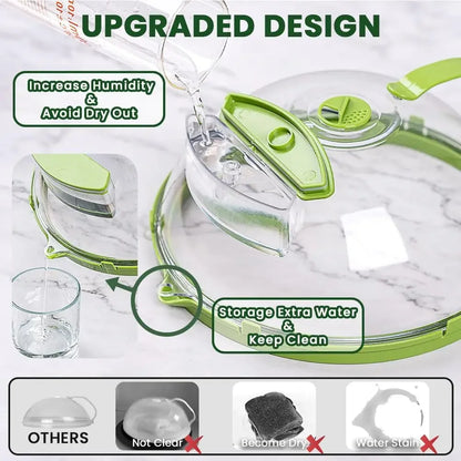 Clear Microwave Food Guard