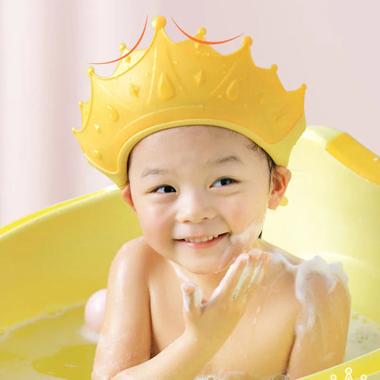Tiny Crown Shower Shield for Kids