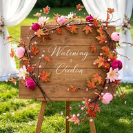 Rugged Autumn Pumpkin Door Wreath