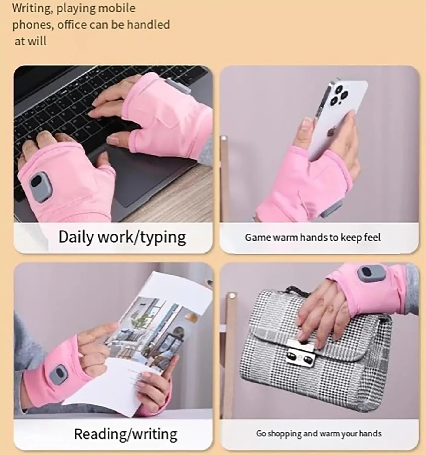Cozy Rechargeable Heated Gloves