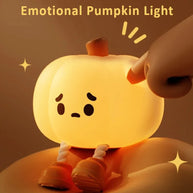 Acogedora Luz Nocturna de Calabaza