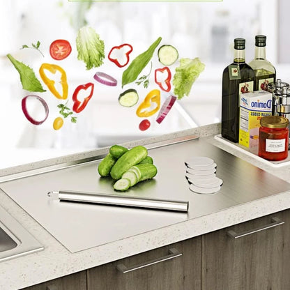 Stainless Steel Kitchen Prep Board