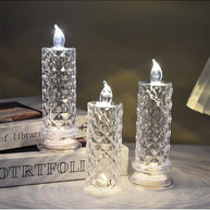 LED Crystal Candle Lights