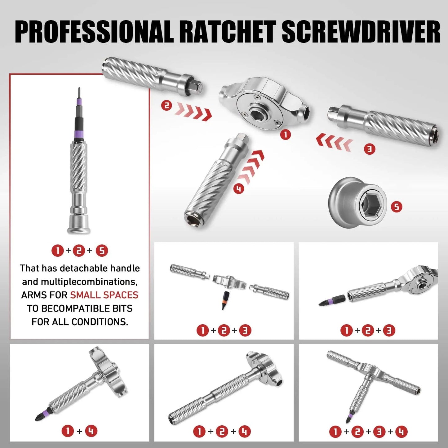 Magic Grip Screwdriver Set