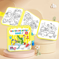 Water-Reveal Coloring Book