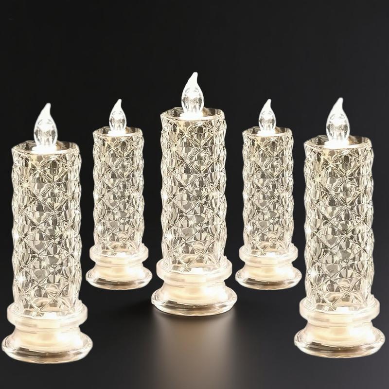 LED Crystal Candle Lights