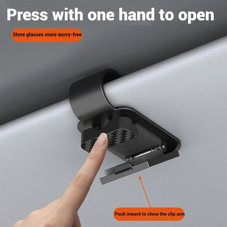 QuickGrip Car Visor Sunglasses Holder
