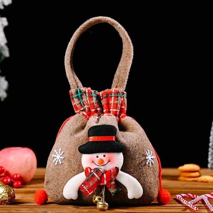 Festive Doll Gift Bags