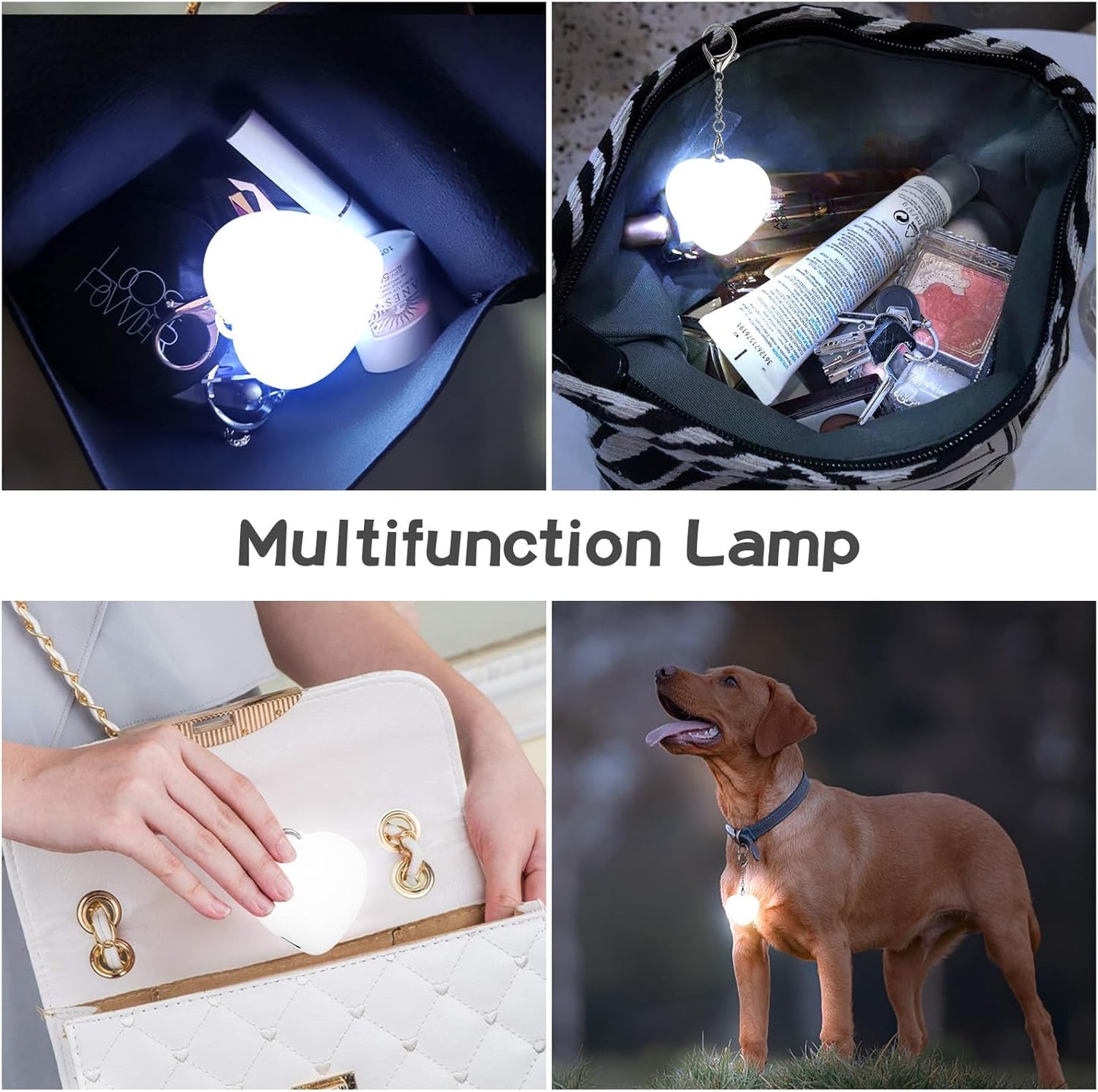 Magic Heart Purse Light