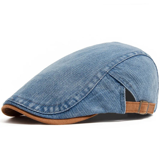 Retro Washed Denim Cap