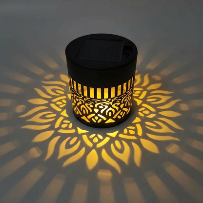 Solar Mandala Night Light