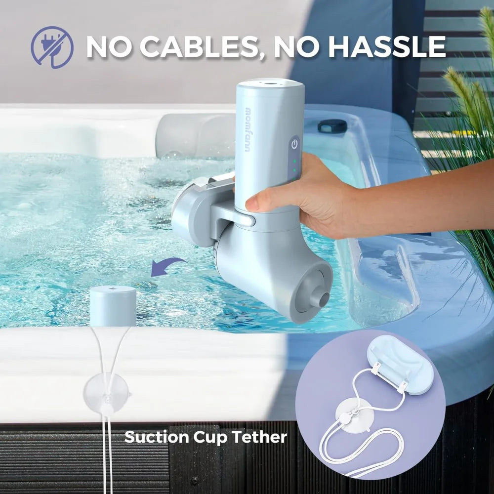 Burbujeador portátil para spa