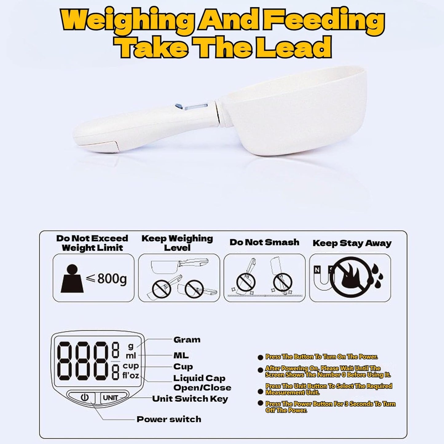 Precision Digital Measuring Spoon