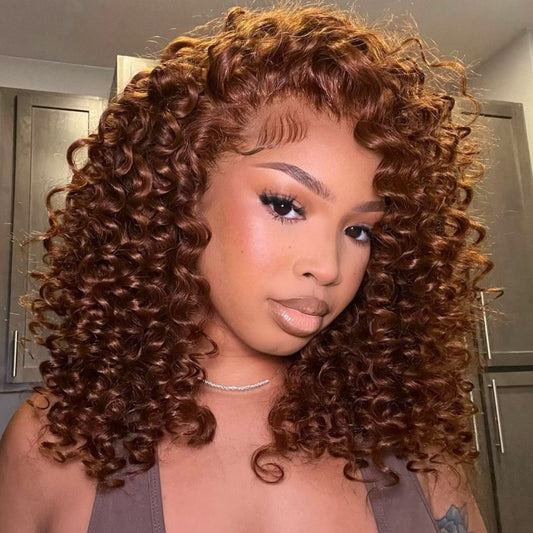 Bouncy Curl Chocolate Wig