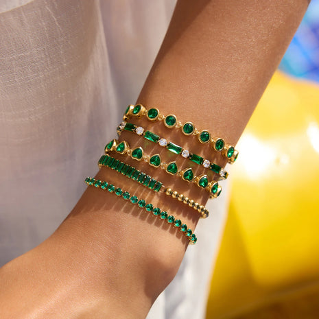 Green Elegance Men's Bracelet