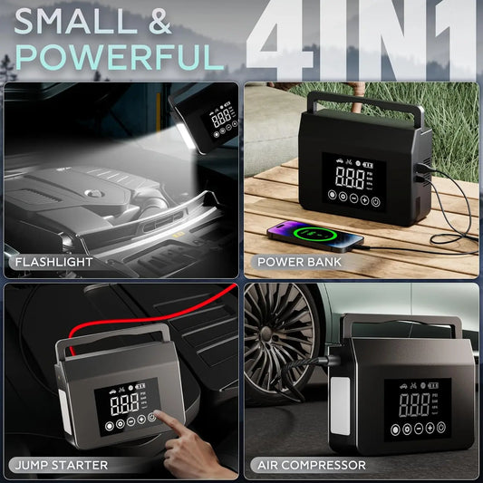 PowerPro Max Jump Starter Combo
