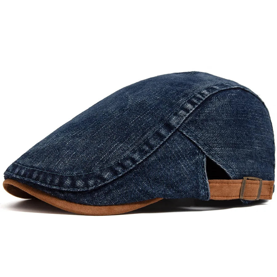 Retro Washed Denim Cap