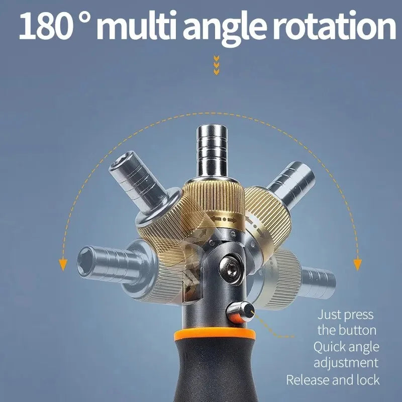 Pocket Multi Angle Ratchet Driver