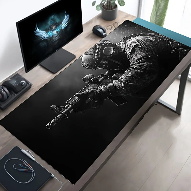Alfombrilla de escritorio artística para gamers