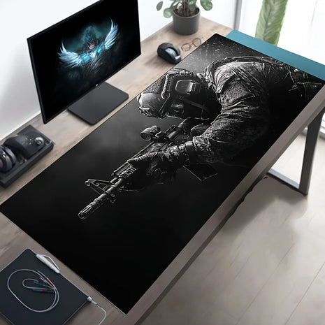 Alfombrilla de escritorio artística para gamers