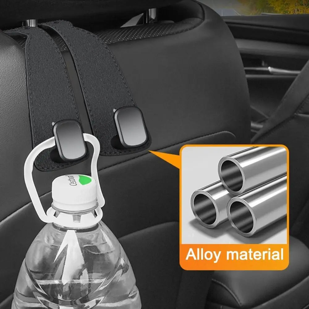 Car Headrest Hidden Hooks