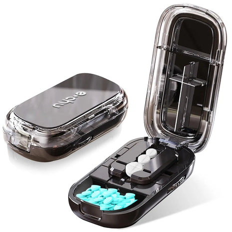 Portable Pill Cutter Box