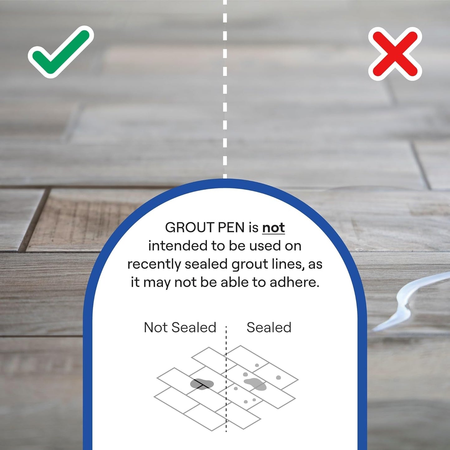 Grout Renew Pen Pro White