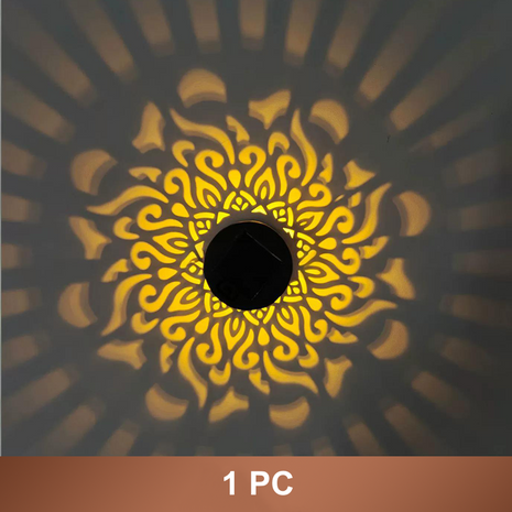 Lámpara nocturna solar Mandala