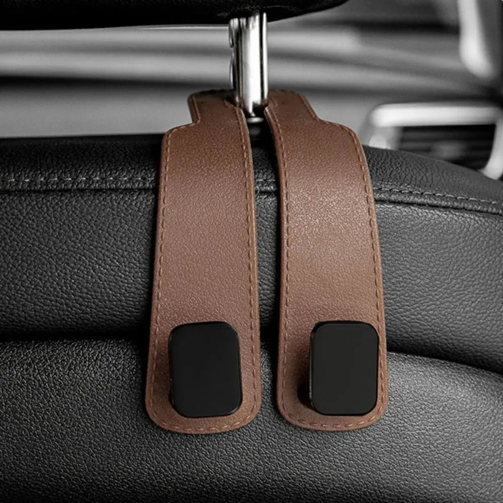 Car Headrest Hidden Hooks
