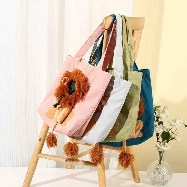 Urban Pet Carry Canvas Bag