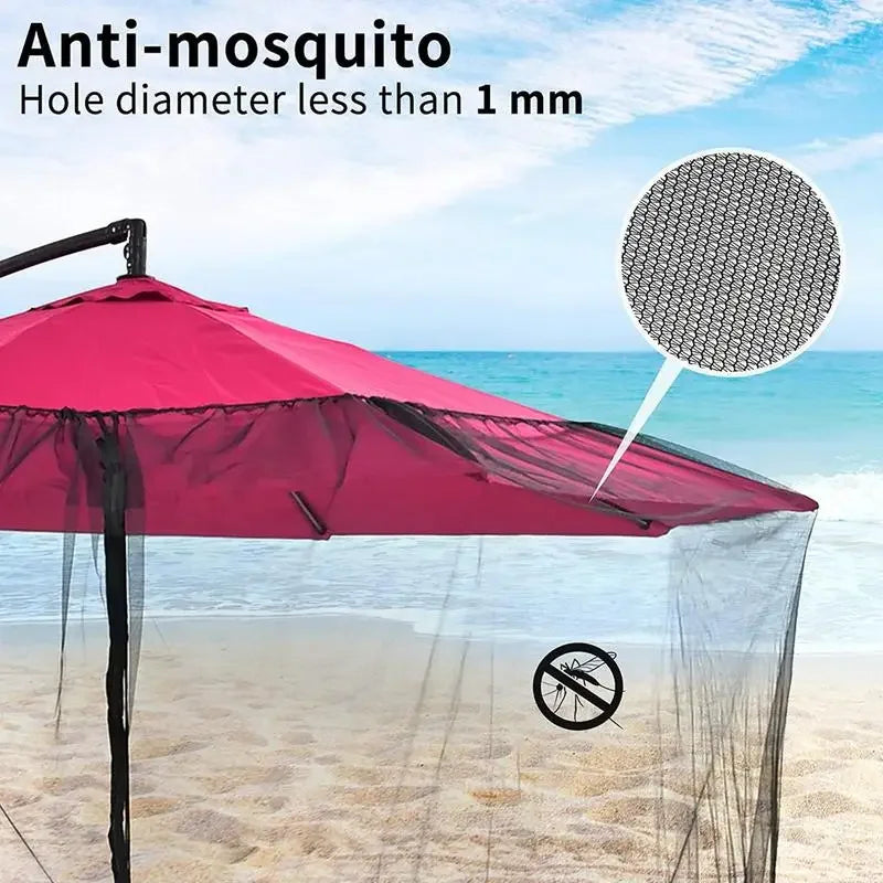 Easy Fit Mosquito Net Umbrella