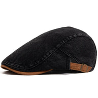 Gorra de mezclilla lavada estilo retro
