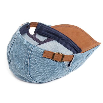Retro Washed Denim Cap