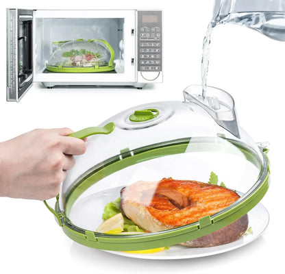 Clear Microwave Food Guard